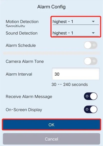 Alarm information push (B)